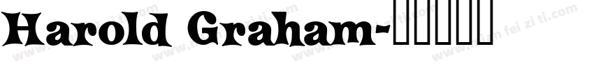 Harold Graham字体转换